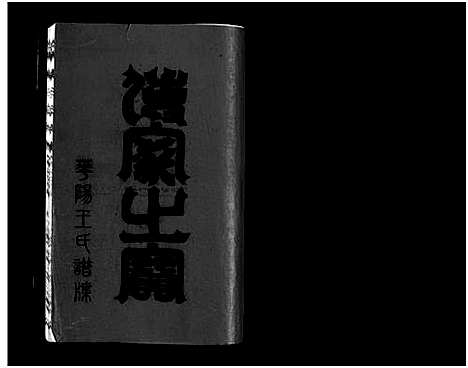 [PDF](浙江华阳王氏家谱)华阳王氏宗谱_残卷_十三