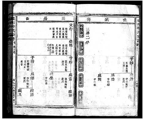 [PDF](浙江西河郡巉川林氏家谱)西河郡巉川林氏宗谱_残卷_一